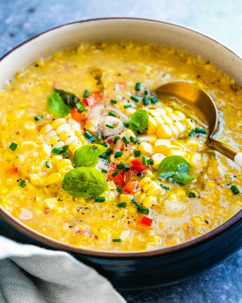 Corn soup
