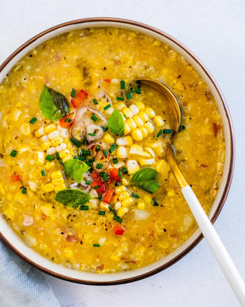 Corn soup