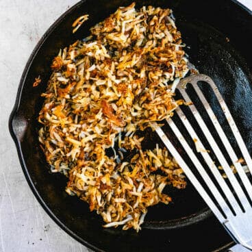 Homemade hash browns
