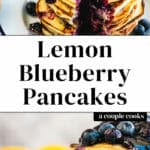 Lemon Blueberry Pancakes