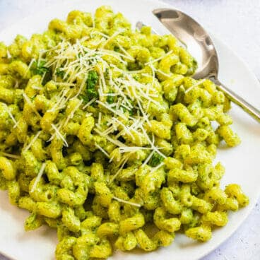 Pesto cavatappi
