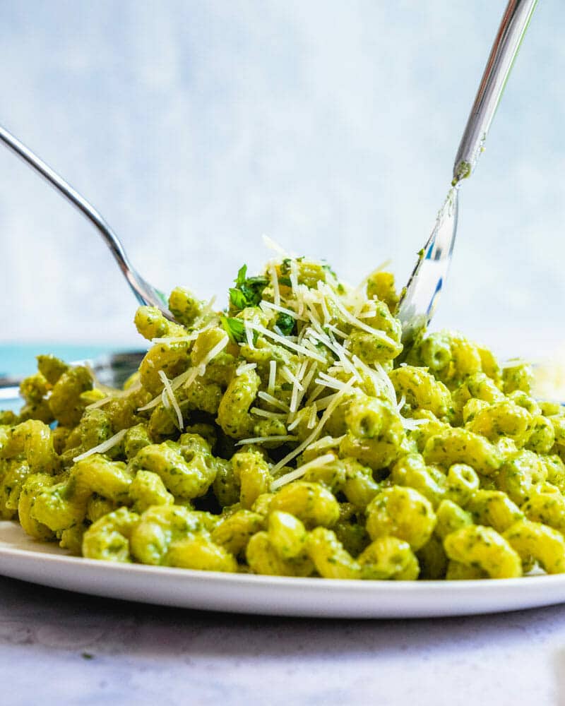 Pesto cavatappi