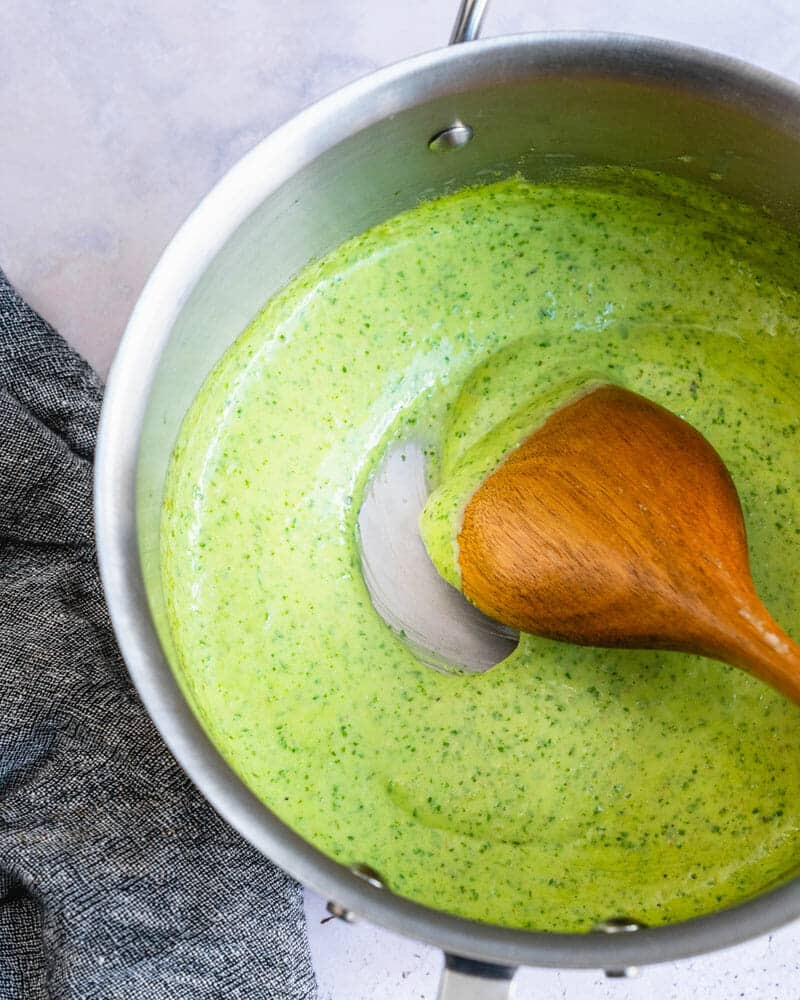 Pesto Cream Sauce