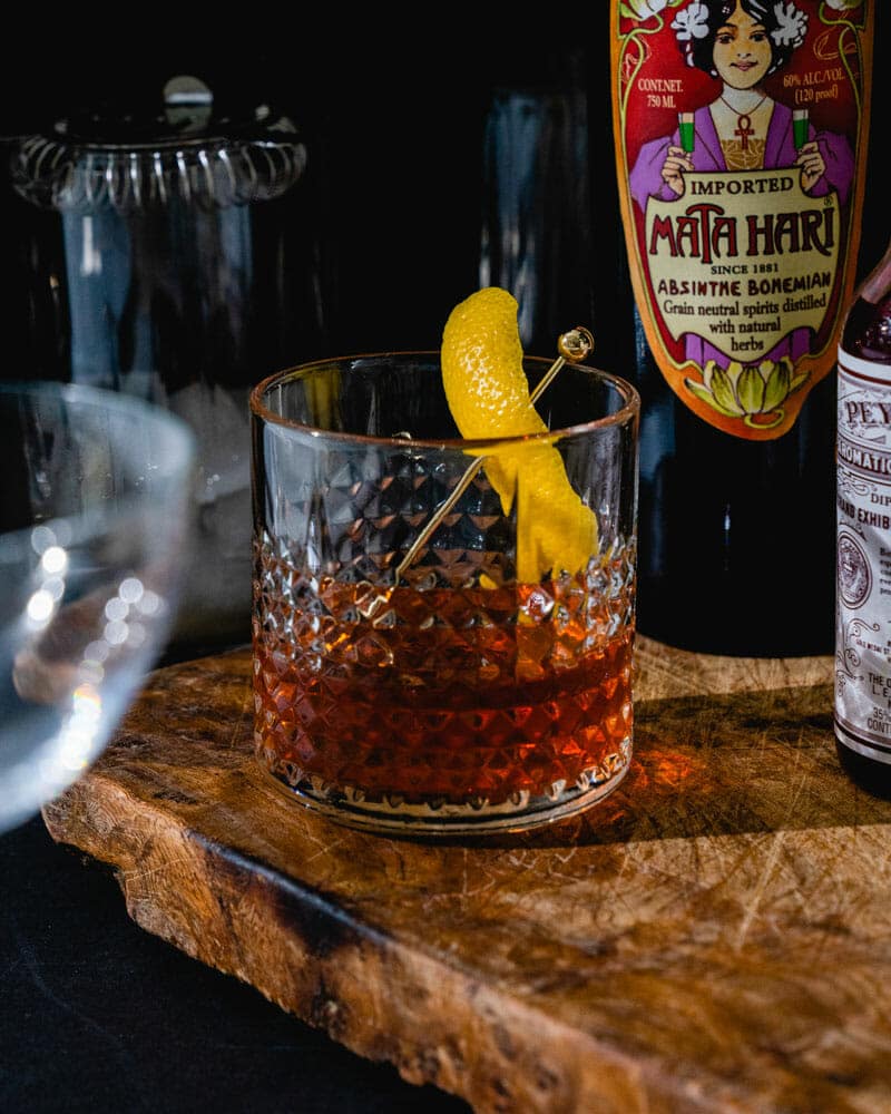 How to make a Sazerac