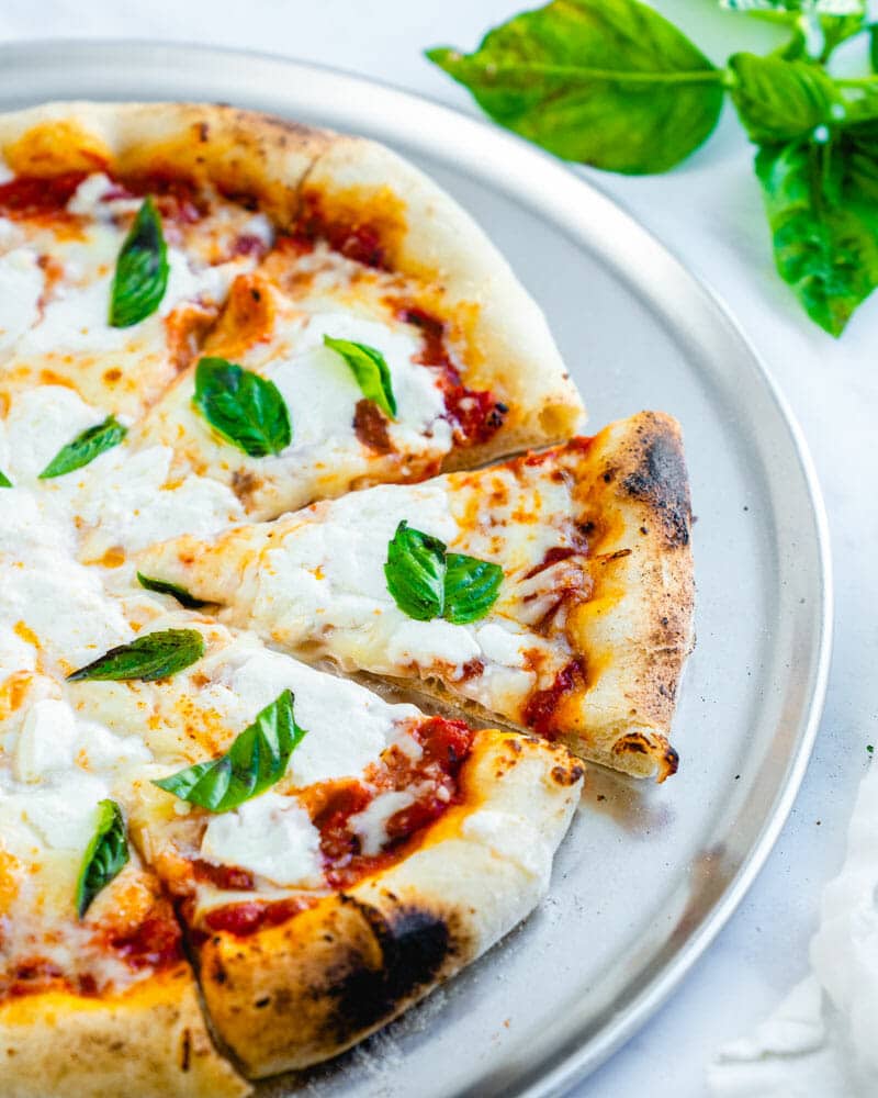 Burrata pizza