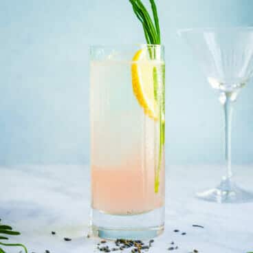 Lavender cocktail