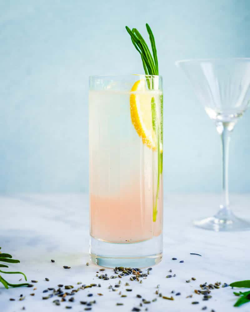 Lavender cocktail