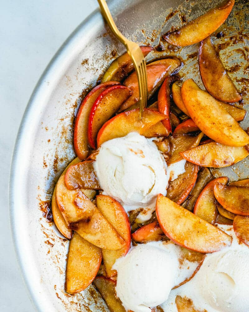 Sauteed apples