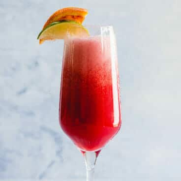 Cranberry mimosa