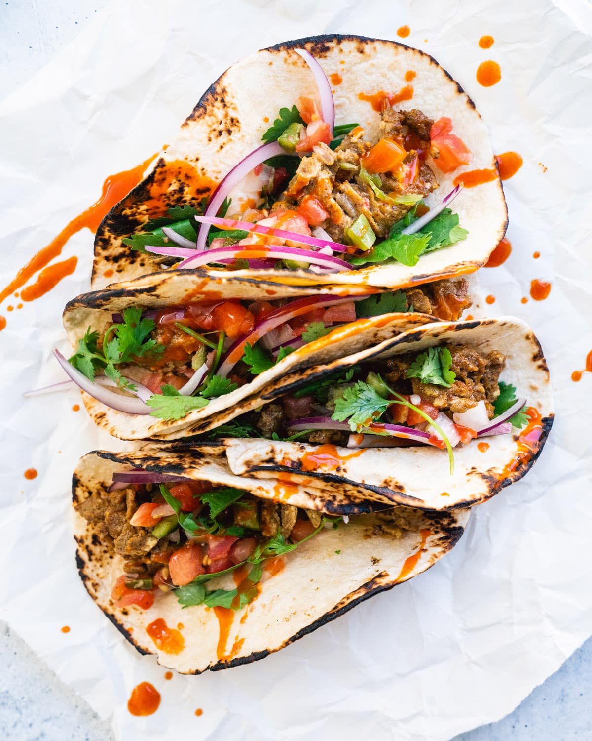 Egg tacos