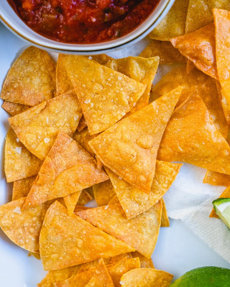 How to make homemade tortilla chips