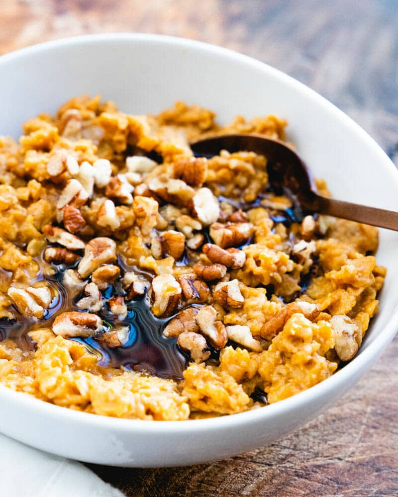 Pumpkin oatmeal
