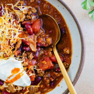 Quick chili recipe