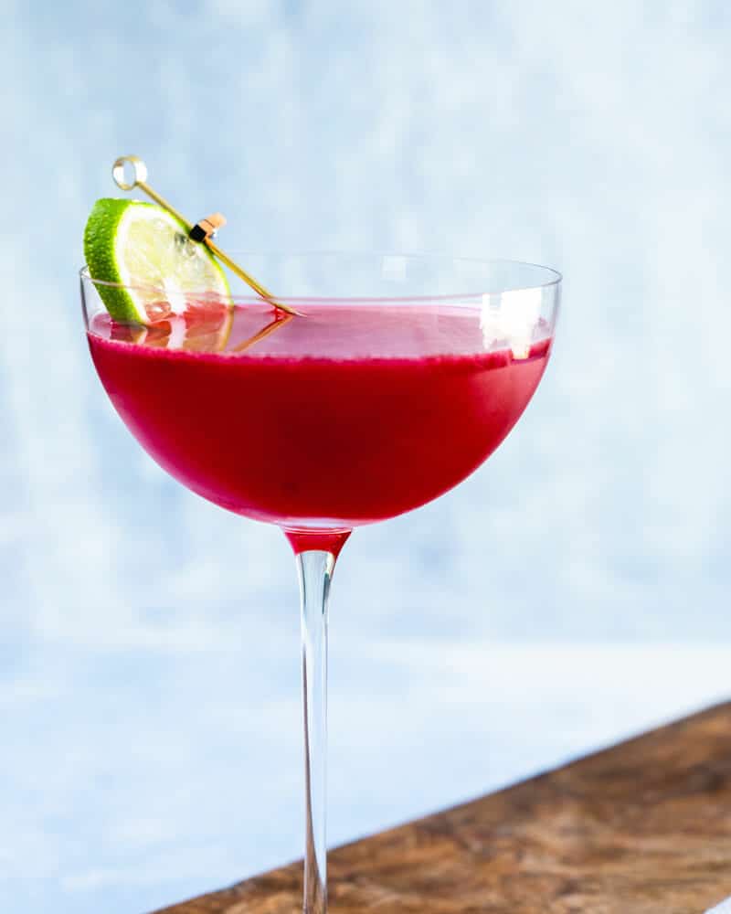 Rum and cranberry juice
