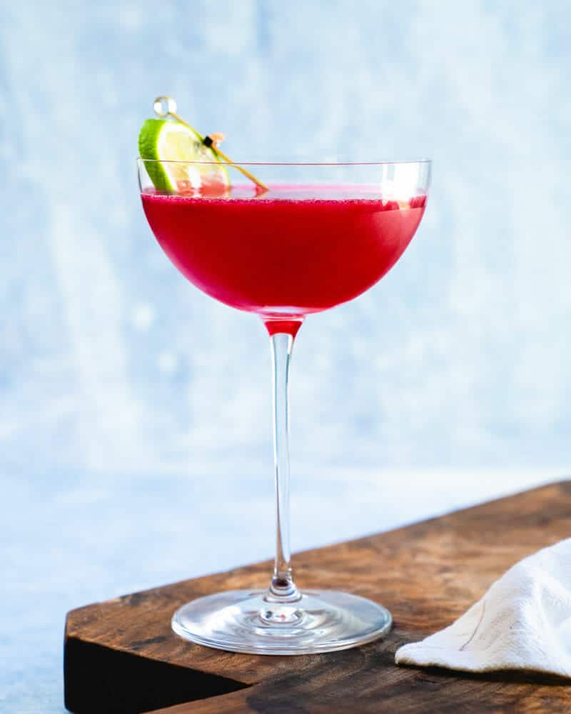 Rum and cranberry juice