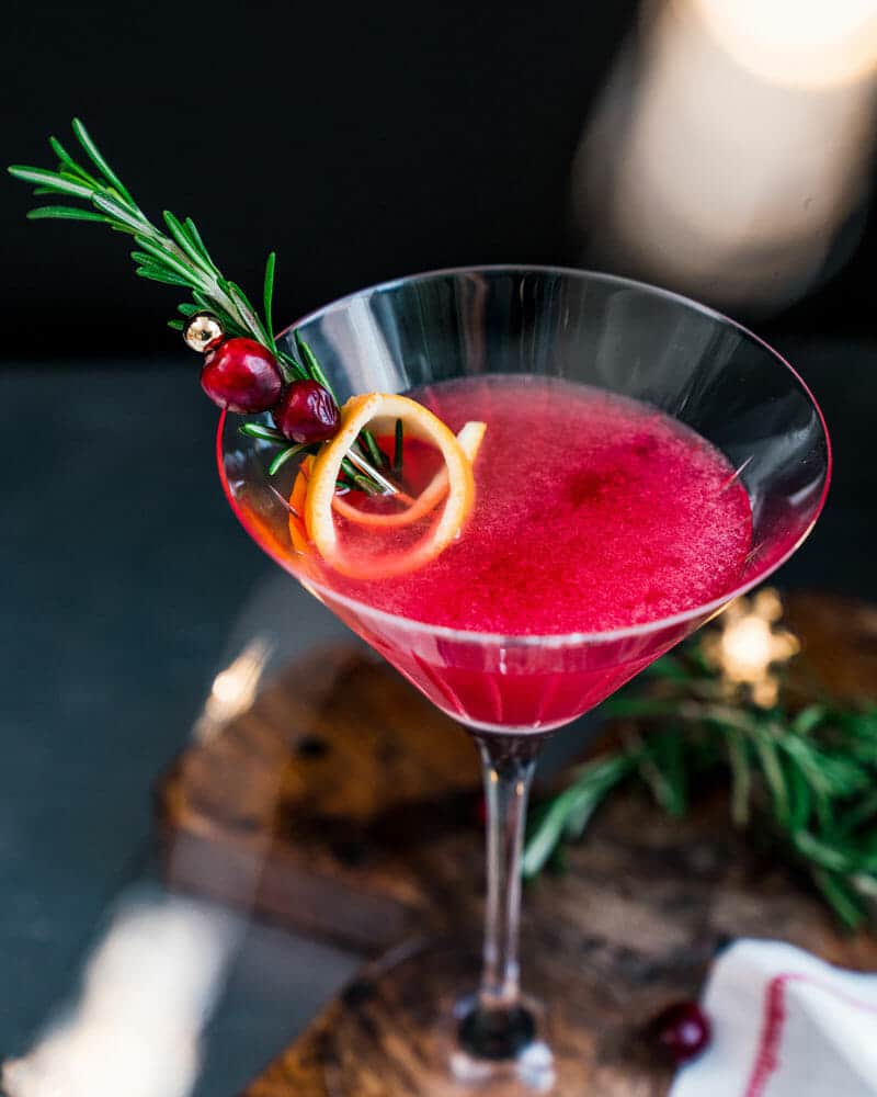 Christmas martini