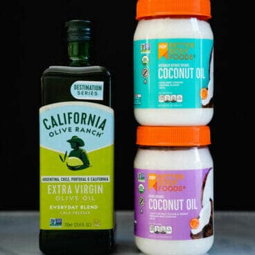 Coconut oil vs olive oil