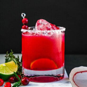 Cranberry margarita
