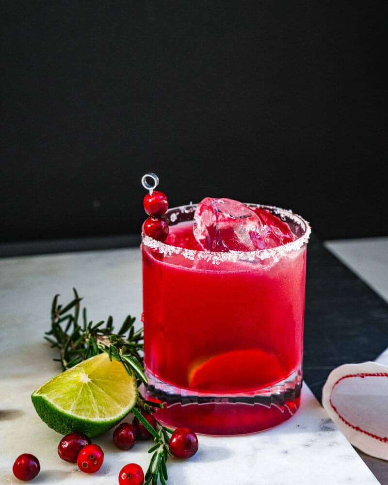 How to make a cranberry margarita