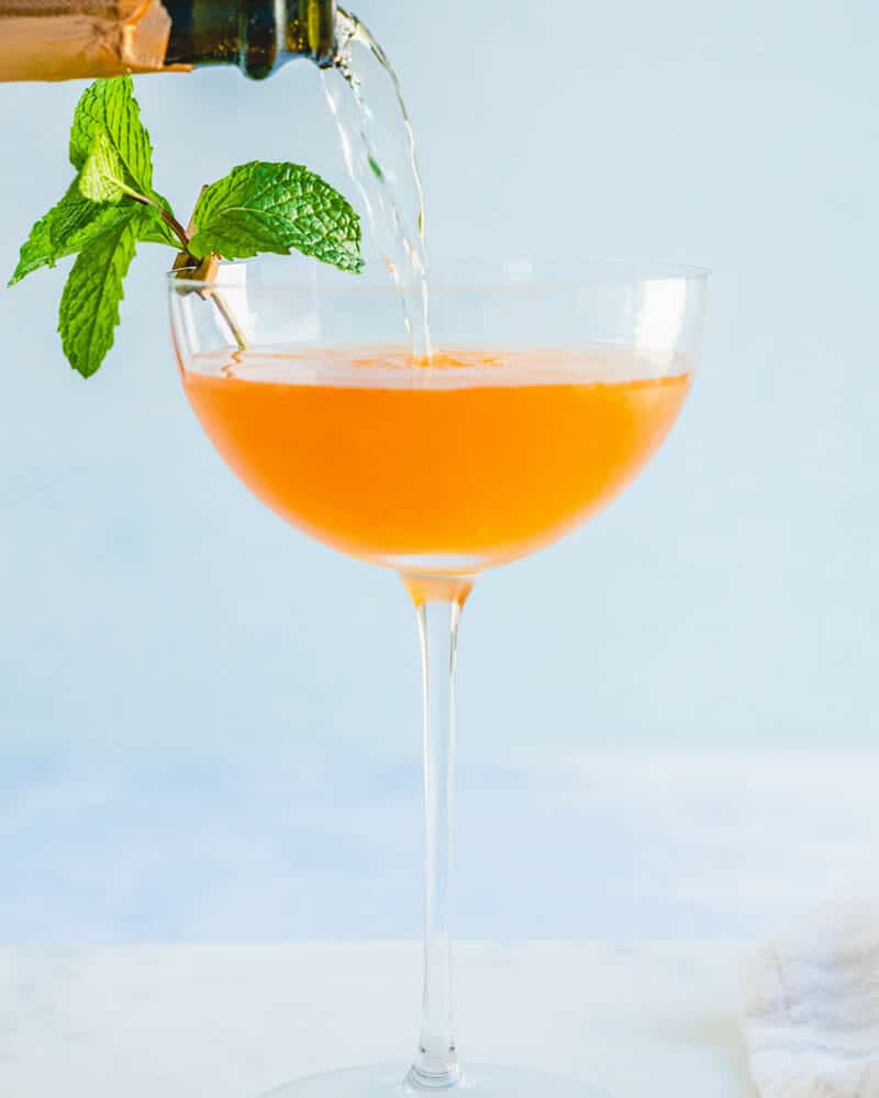 Old Cuban cocktail