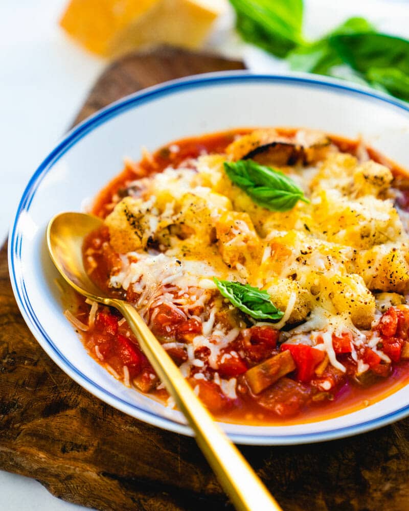 Pizza soup