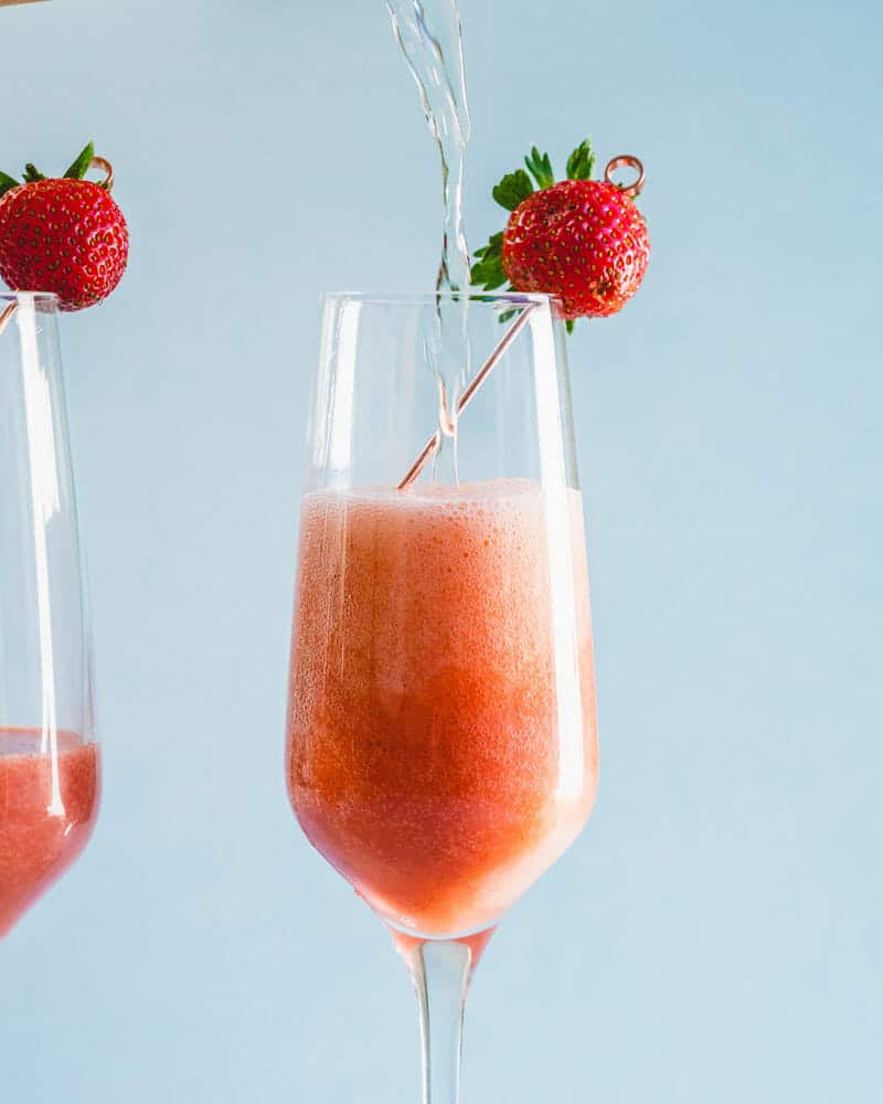 Strawberry cocktail