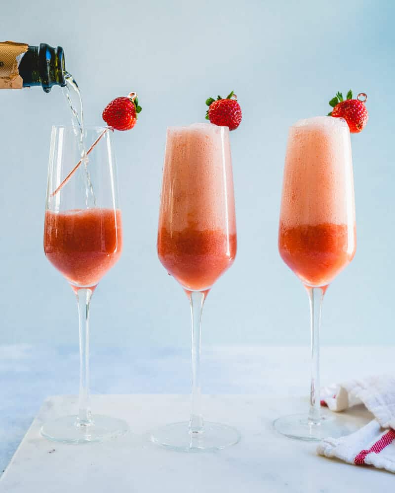 Strawberry mimosa