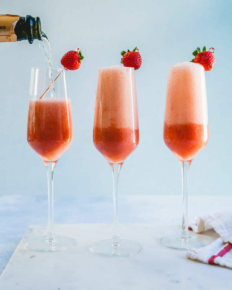 Brunch drinks and cocktails