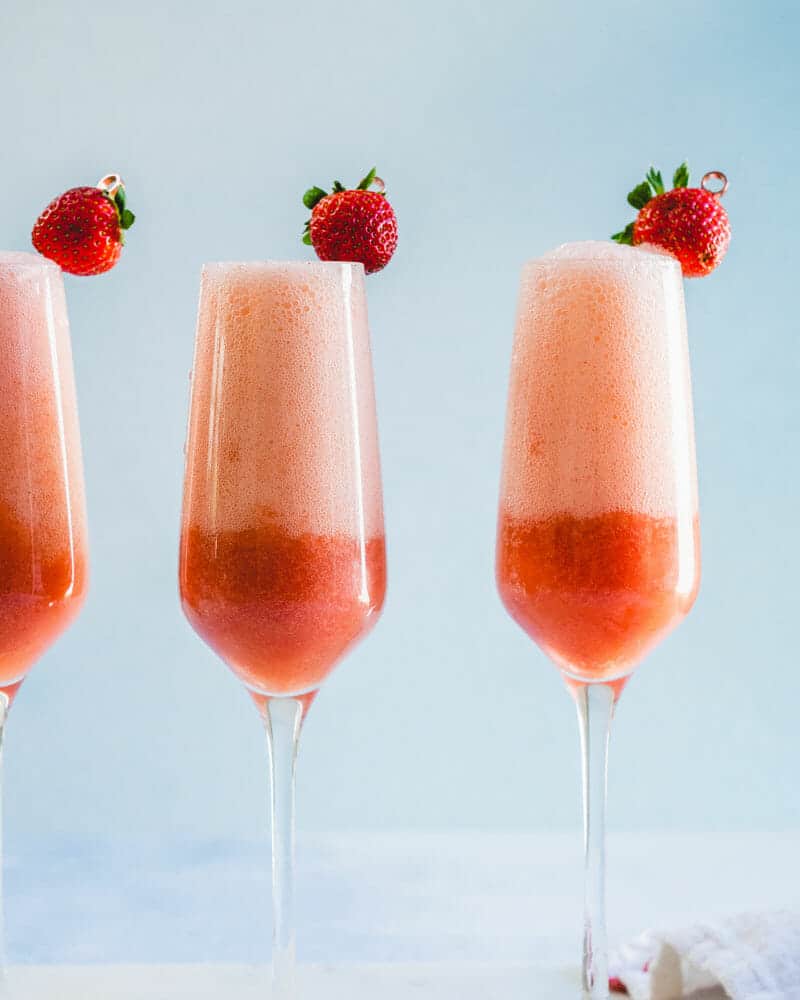 Strawberry mimosa