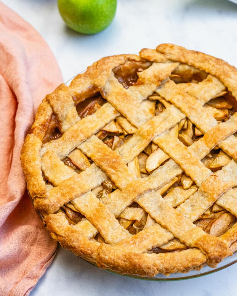 Vegan apple pie