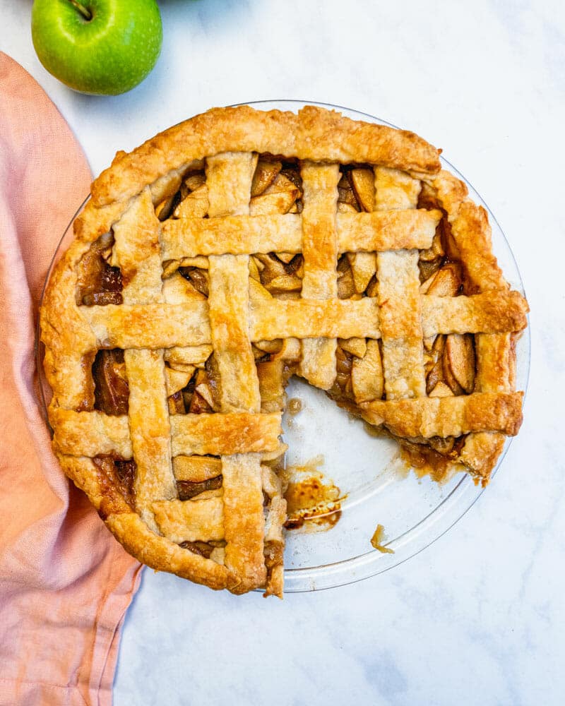 Vegan apple pie