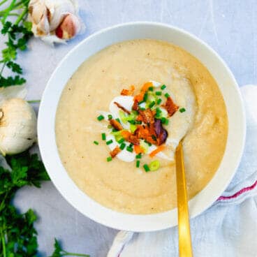 Vegan potato soup
