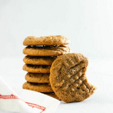 Flourless peanut butter cookies