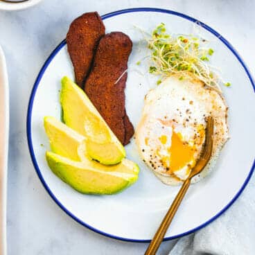 Over easy eggs