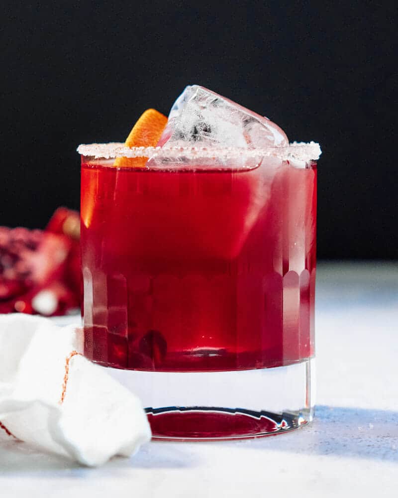 Pomegranate margarita