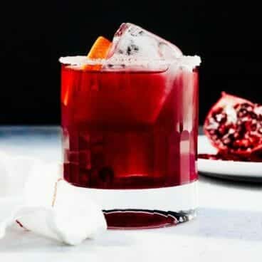 Pomegranate margarita