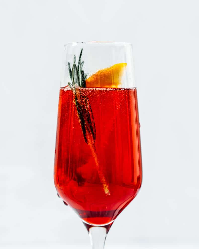 Pomegranate mimosa