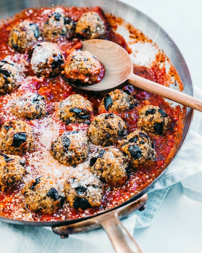 Eggplant meatballs