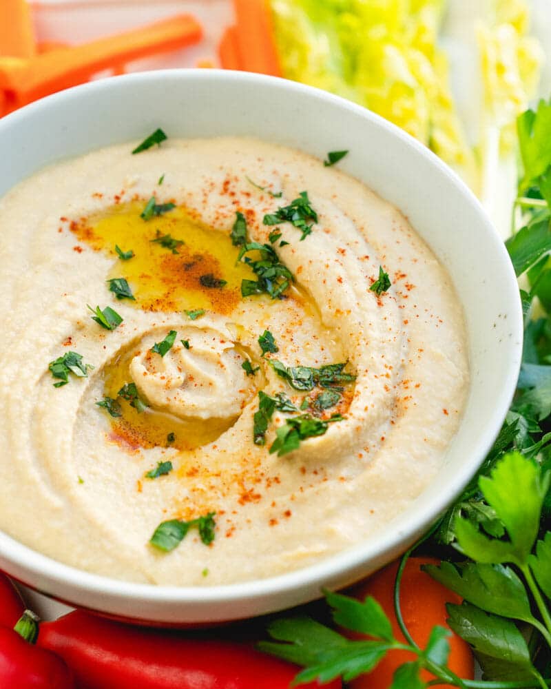 Hummus without tahini