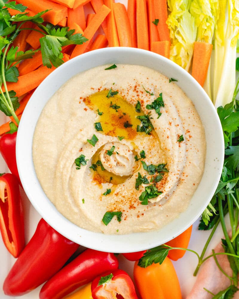 What to eat with hummus