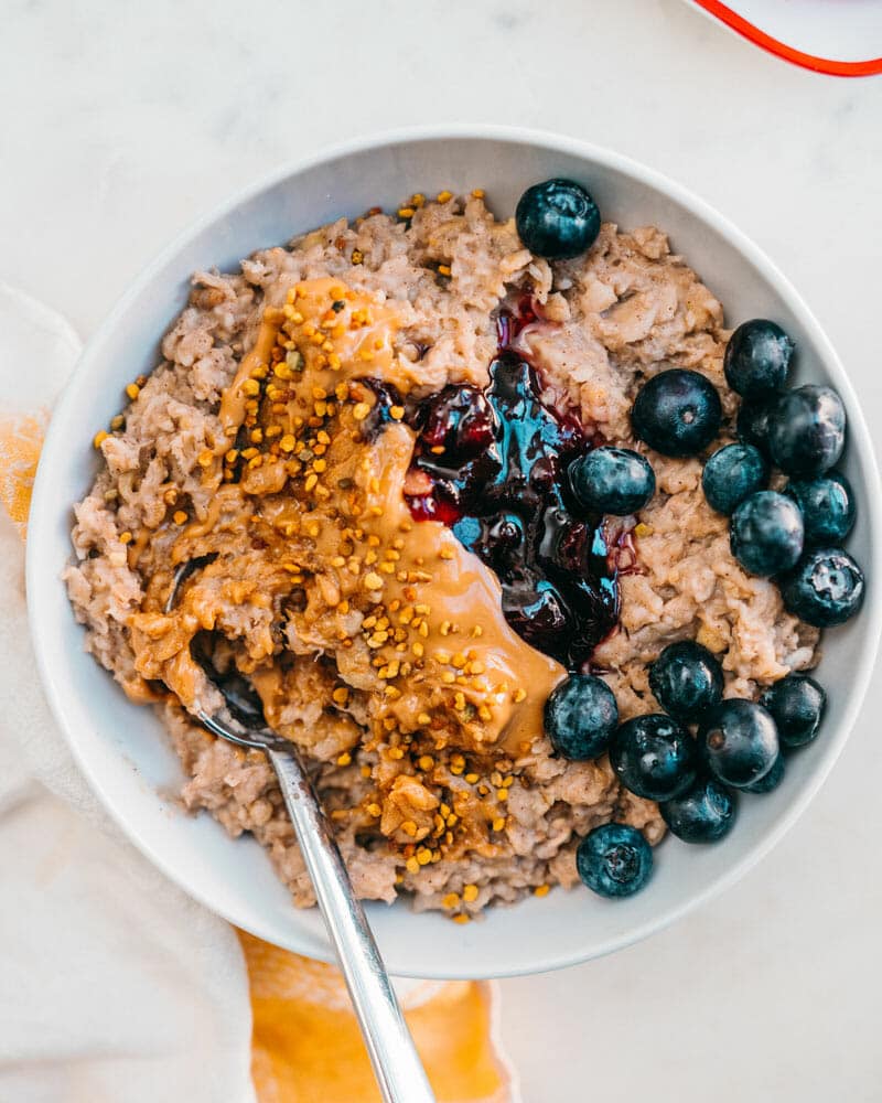 Peanut butter oatmeal