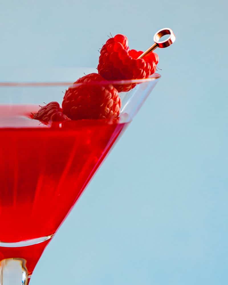 Raspberry cocktail