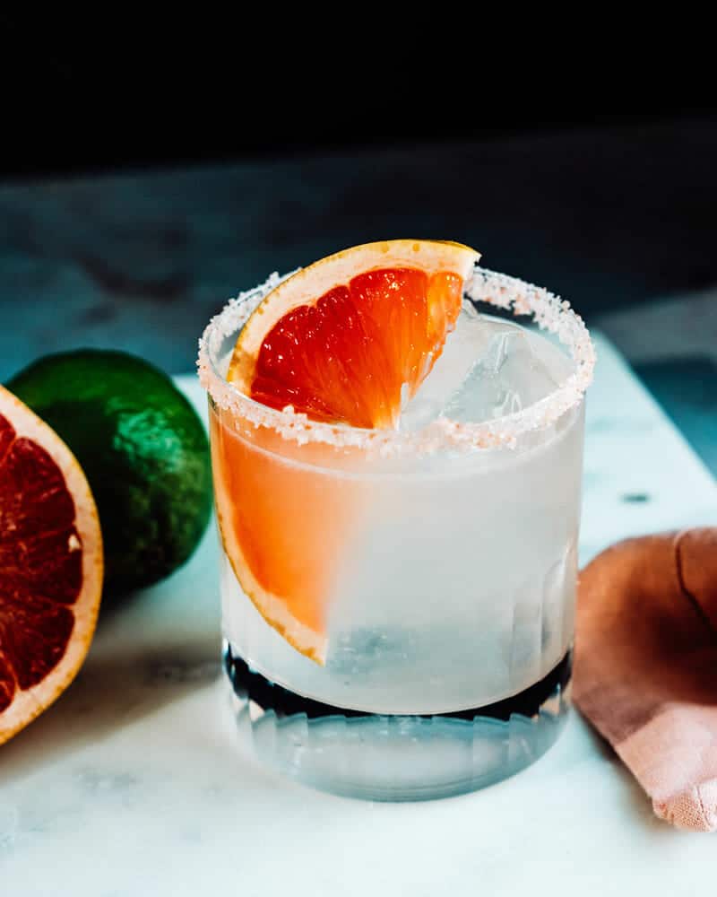 Spicy grapefruit margarita recipe