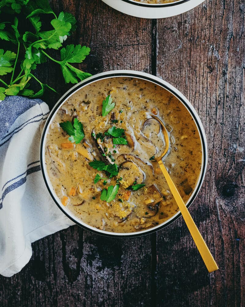 Mushroom soup