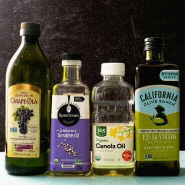 Vegetable oil vs olive oil