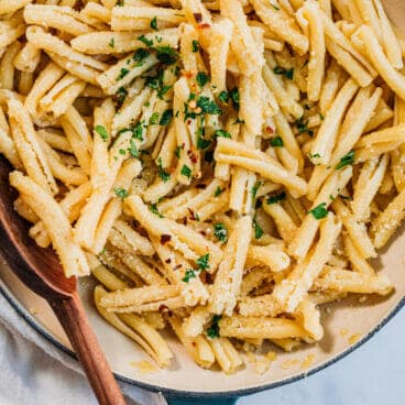 garlic butter sauce for pasta