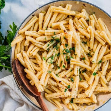 Garlic butter sauce for pasta