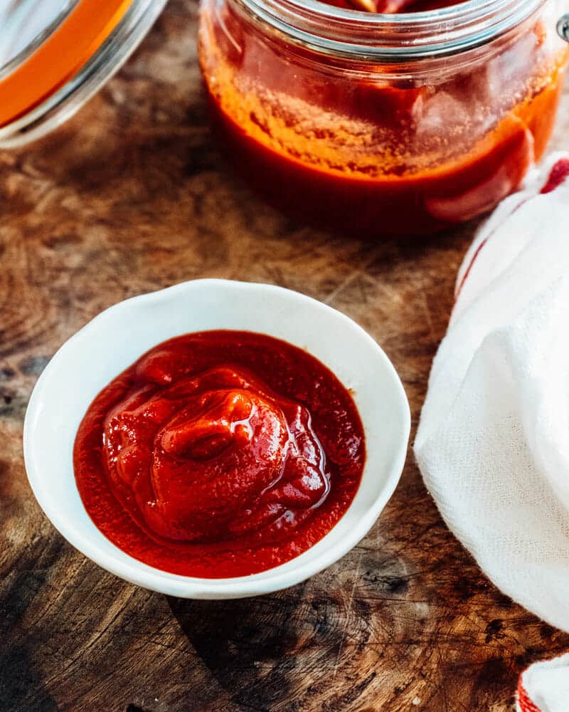 Homemade ketchup