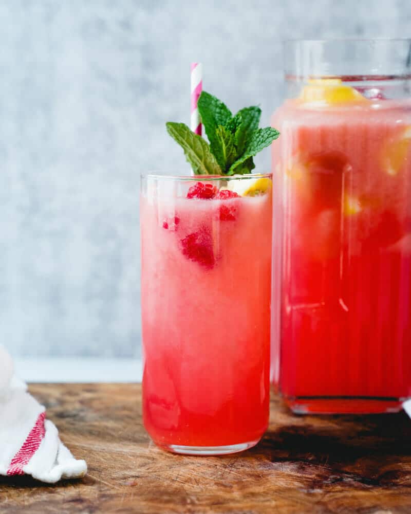Raspberry lemonade