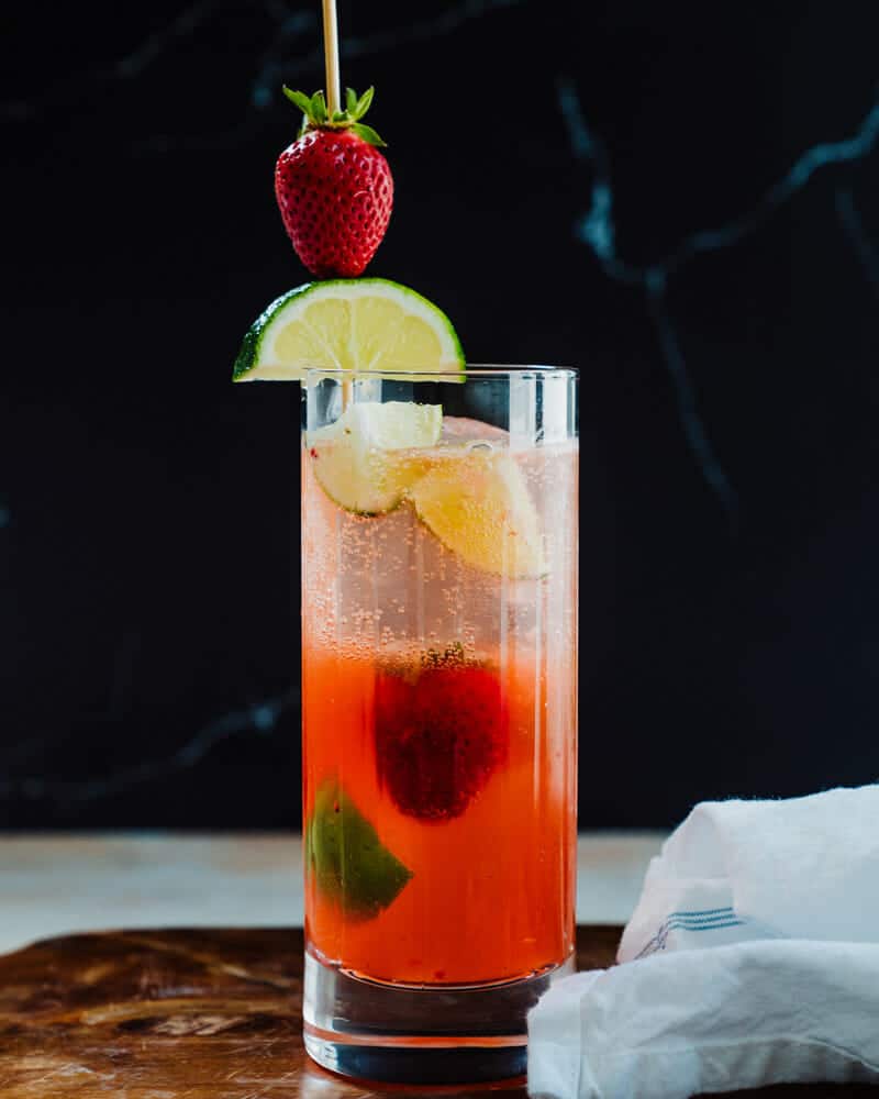 Strawberry mojito
